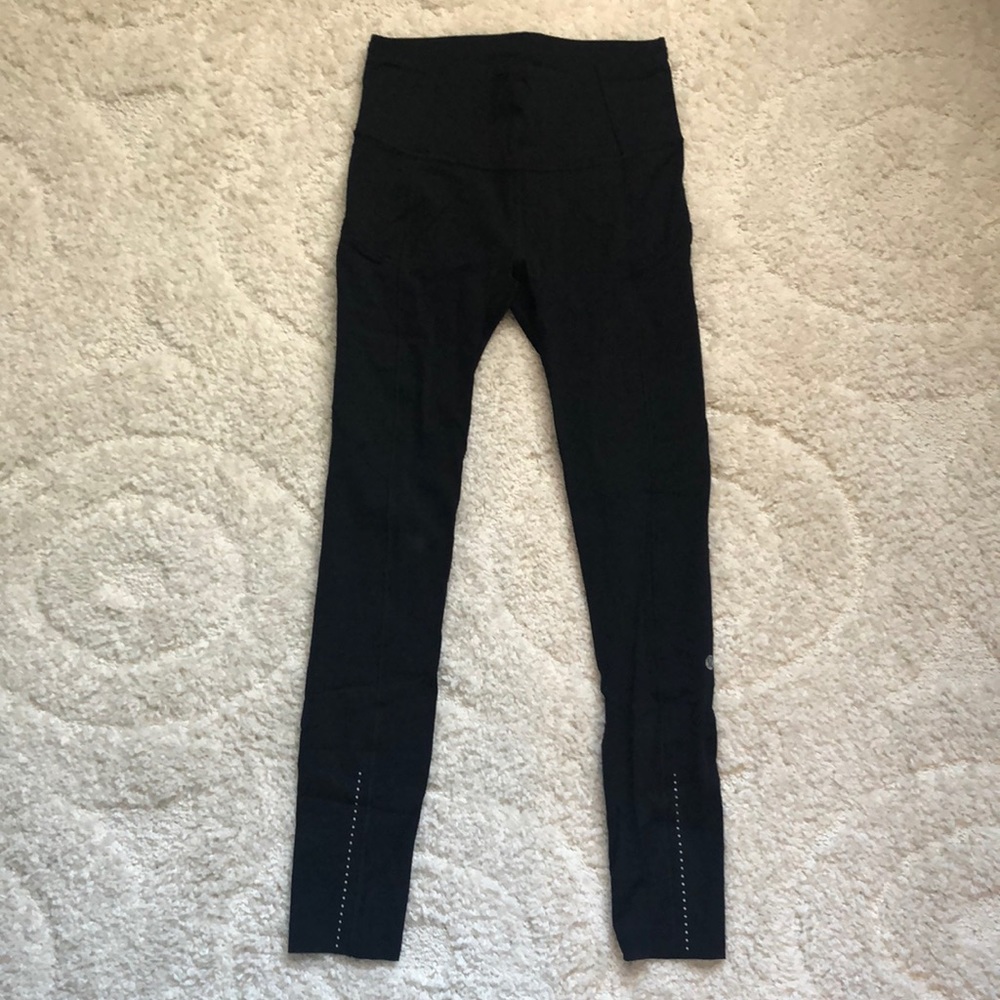 Lululemon Fast and Free reflective leggings